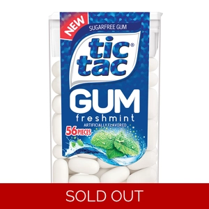Tic Tac Gum Freshmint 56 Pieces 26.9g